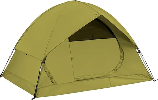 Spacious Waterproof 2/4 Person 4-Season Tent with Big Rain Fly – Versatile Outdoor Camping Tent for Hiking, Backpacking, and Festivals – Easy Setup & Durable Design