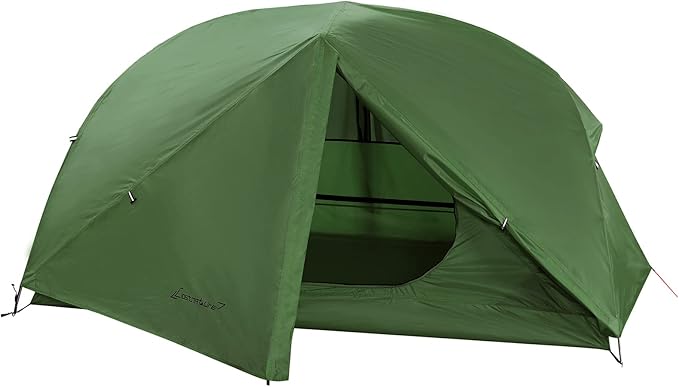 Clostnature 1/2 Person Backpacking Tent - Lightweight Two Person Tent for Backpacking, Easy Set Up Waterproof Camping Tent for Adults, Kids, Scouts, Large Size Outdoor, Hiking, Mountaineering Gear