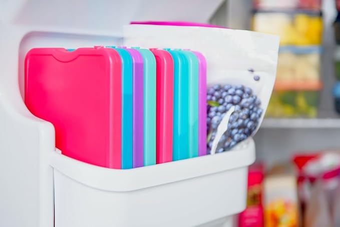 Cool Coolers by Fit + Fresh Slim Compact Reusable XL Ice Pack, Perfect for Lunch Boxes, Coolers, and Beach Bags