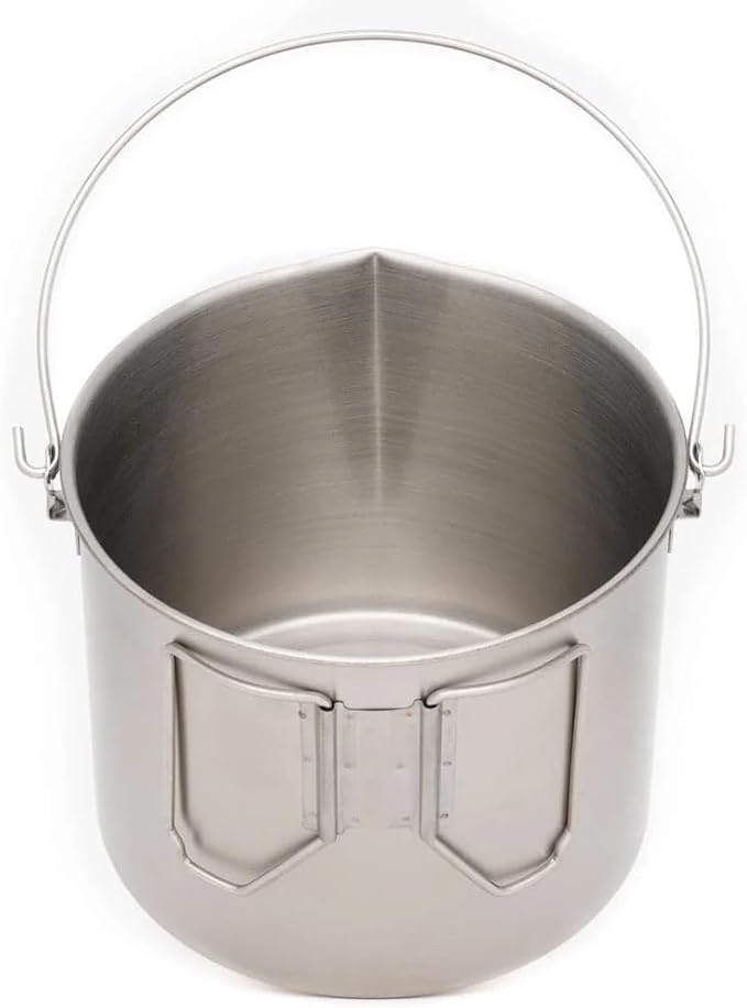 The Pathfinder School Stainless Steel Bush Pot and Lid Set (120 ounce)