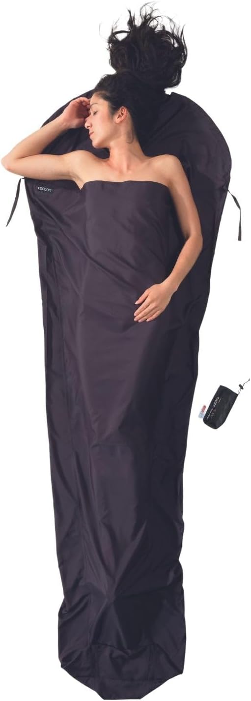 COCOON - Premium - MummyLiner - Thermolite Silkweight - Volcano Grey - Regular