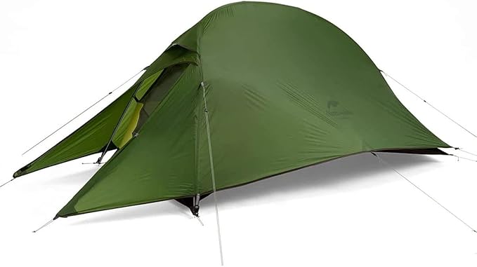 Naturehike Cloud Up 1 Person Tent, Lightweight Backpacking Tents for One Man, Waterproof Ultralight One Person Tent for Camping Hiking Backpacking