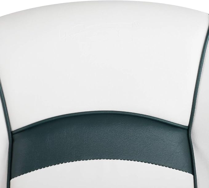 Bucket Pontoon Boat Seat (White/Olive)