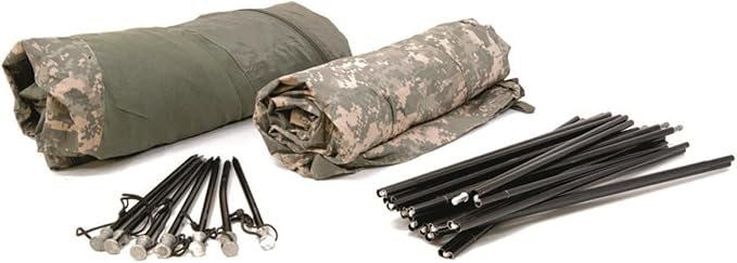 Surplus U.S. Military Improved Combat Shelter Tent, 1 Person, Used ACU