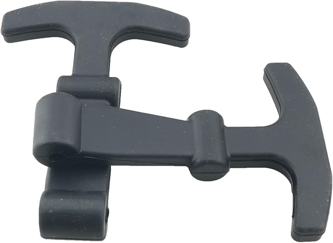 2PCS Black Cooler Latch Silicone Replacements Lid Door Lock Part Compatible with Yeti RTIC Cooler