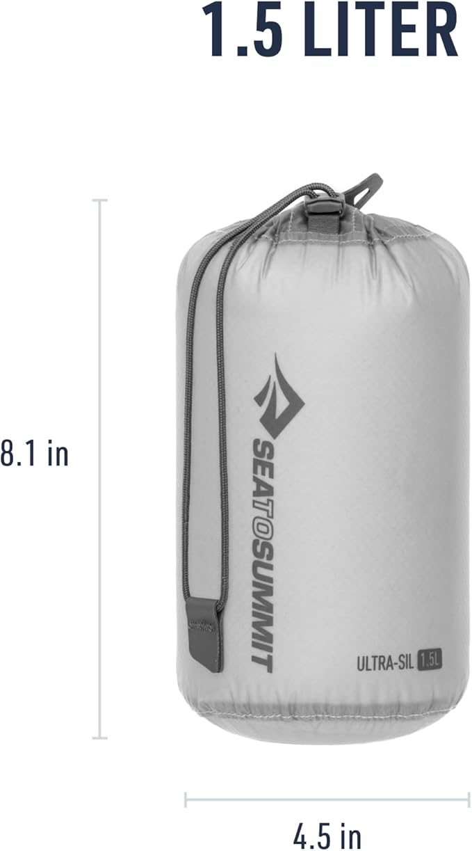 Sea to Summit Ultra-SIL Stuff Sack, Ultralight Outdoor and Travel Storage