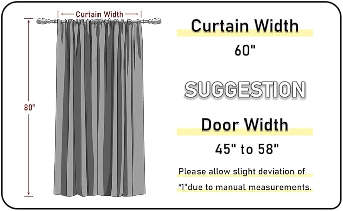 Camper Adventure Kids Door Curtain,Bonfire Campfire Pine Tree Rustic Blackout Curtain,Star Moon RV Trailer Bedroom Doorway Living Room Decor,Summer Green Privacy Door Drape 1 Panel,60" W X 80" L
