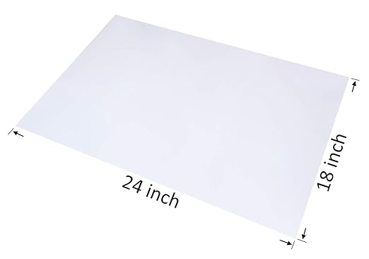 Wowfit 100 CT 18x24 Inch 1.1 Mil Clear Plastic Flat Open Poly Bags – Great for Bread Proofing, Dough, Injera, Food Storage, Jackets, Pillows, Laundry, and More