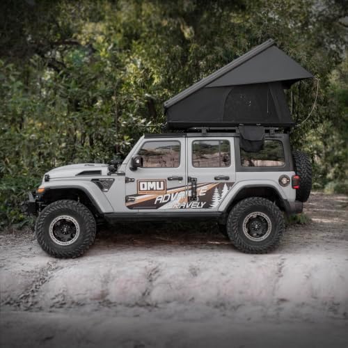 Rooftop Tent Hard Shell Roof Top Tent Hardshell Suitable for Jeep SUV Truck Van,Camping Car Roof for 2-3 Person