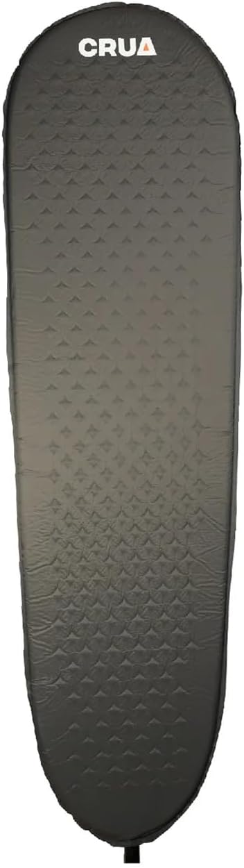 Crua Self Inflating Camping Mattress Sleeping Pad – Camping Air Mattress with Self-Inflating Valve, Quick and Easy Set Up, Ideal for All Weather and Hiking Backpacking
