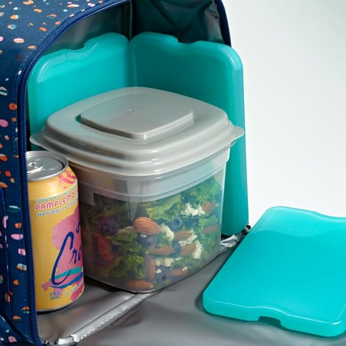 Cool Coolers by Fit + Fresh Slim Compact Reusable XL Ice Pack, Perfect for Lunch Boxes, Coolers, and Beach Bags