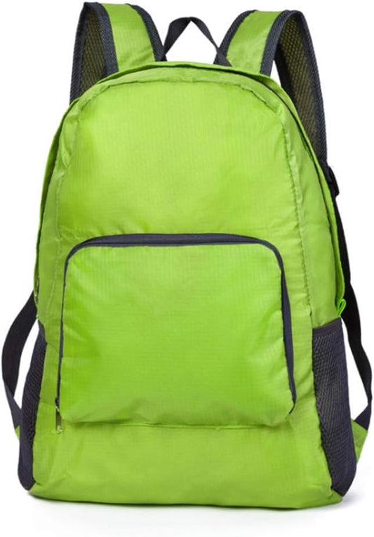 Backpack Packable Foldable Ultra Lightweight Water Resistant Durable Camping Travel Hiking Daypack for Men Women (Green)