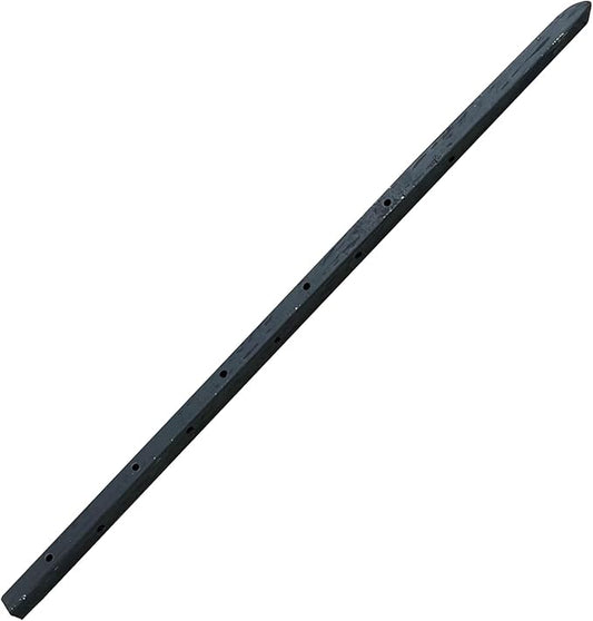 Sandbaggy Square Steel Concrete Form Stakes with Nail Holes - 5/8" Wide - Rust Resistant Coating - Removable, Reusable - Construction Grade Stakes (24 inch, 300)