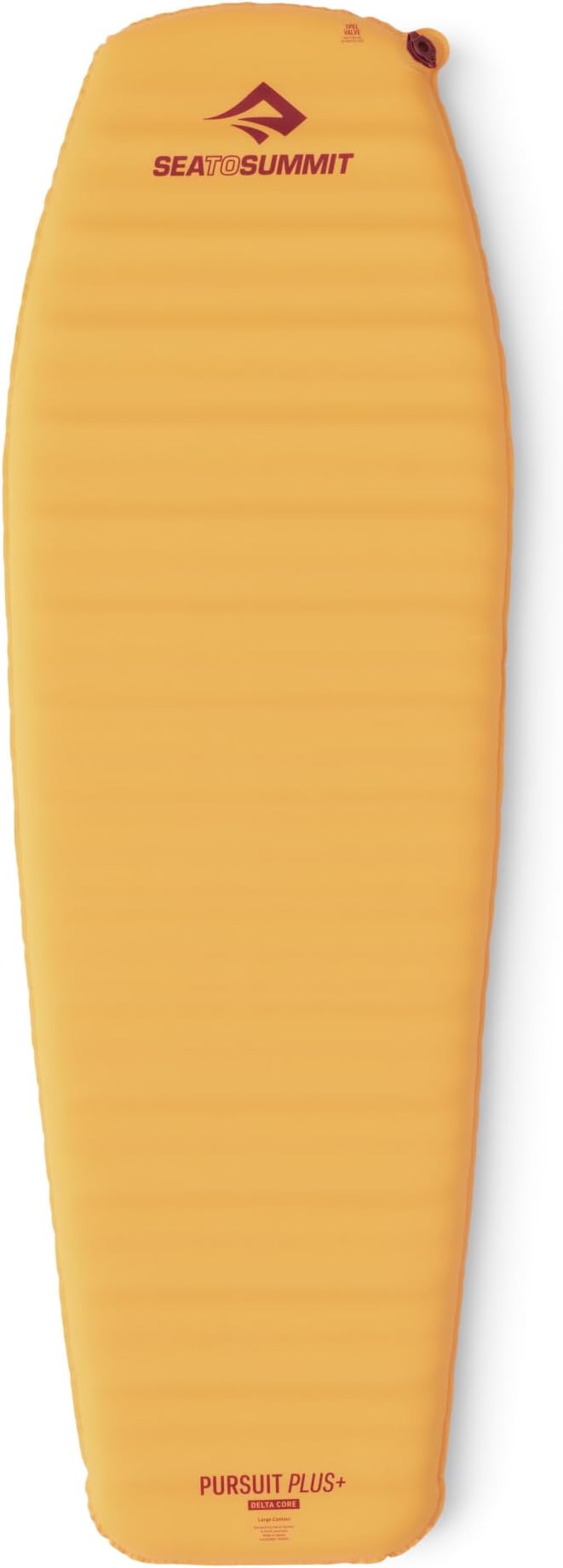 Sea to Summit Pursuit Plus Extra-Thick Self-Inflating Sleeping Mat for Camping and Backpacking, Tapered - Large (78 x 25 x 3 inches)