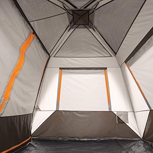Bushnell Instant Tent | 6 Person / 9 Person / 12 Person Shield Series Instant Tents Cabin Design Perfect for 3 Season Family Camping, Hunting, and Fishing with Fast Setup | Instant Tents, Cabin Design, Family Camping, Hunting, Fishing, Fast Setup
