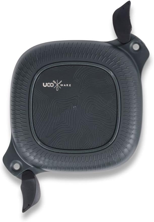 UCO Recycled ECO 4-Piece Camping, Backpacking, Outdoor Kitchen Gear Mess Kit with Bowl, Plate, Utility Spork Utensil