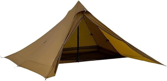 Compatible for 2 Person Tent, Ultralight Pyramid Hiking Backpack Tent with 15D Ripstop Nylon