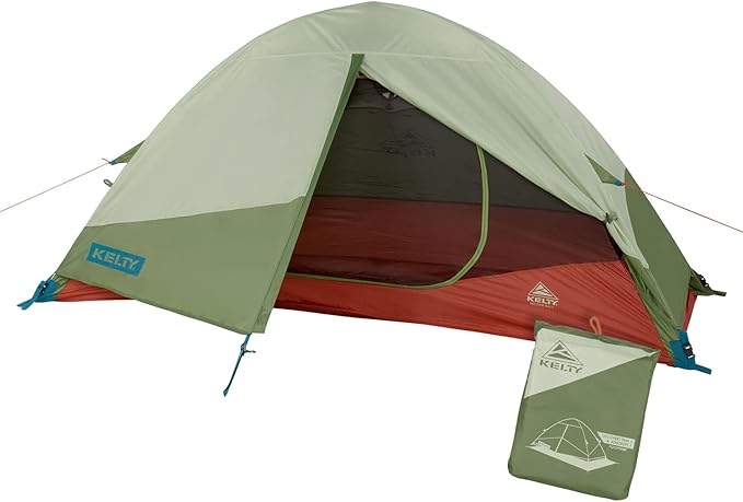 Kelty Discovery Trail 1P Backpacking Bundle - 1 Person Tent + Tent Footprint