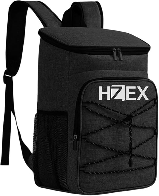 25L Insulated Cooler Backpack – Leak Proof Travel Back Pack Cooler for Hiking, Camping, Beach, Picnic & Outdoor Adventures – Large Capacity Soft Cooler Bag for Men & Women, Keep Food - Drink Cold