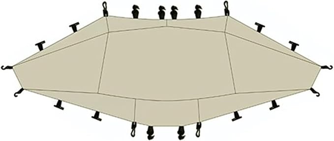 Naturehike Quarter/Hexagonal Camping Tent Canopy Sun Shade, Outdoor for Camping,Fishing,Picnics, Available with Ground Cloth,Door Curtains (Connector, Hex and Medium)