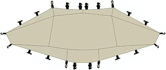 Naturehike Quarter/Hexagonal Camping Tent Canopy Sun Shade, Outdoor for Camping,Fishing,Picnics, Available with Ground Cloth,Door Curtains (Connector, Hex and Medium)