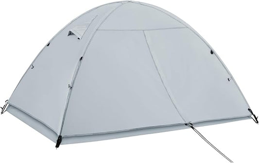 Ultralight Double Layer Waterproof 2/3/4 Person 4 Season Backpacking Dome Tent – Easy Setup Outdoor Essenssial Gear for Camping, Hiking, Hunting and Mountaineering
