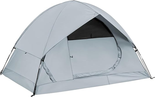 Spacious Waterproof 2/4 Person 4-Season Tent with Big Rain Fly – Versatile Outdoor Camping Tent for Hiking, Backpacking, and Festivals – Easy Setup & Durable Design