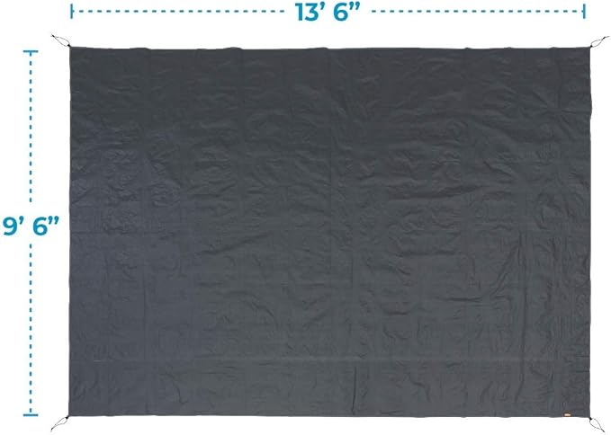 CORE Outdoor Tent Footprints | Perfect Tarp Camping Accessories for Easy Camp Setup (10 Person Tents) (Pack of 5)