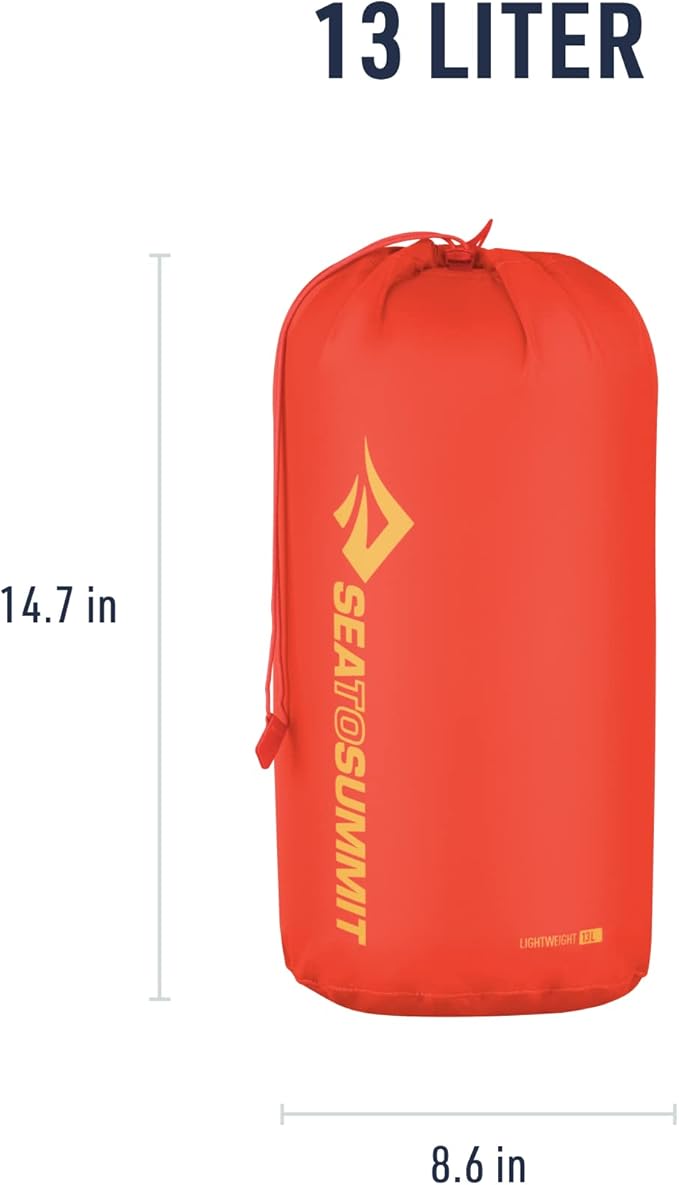 Sea to Summit Lightweight Stuff Sack, Durable Outdoor and Travel Storage