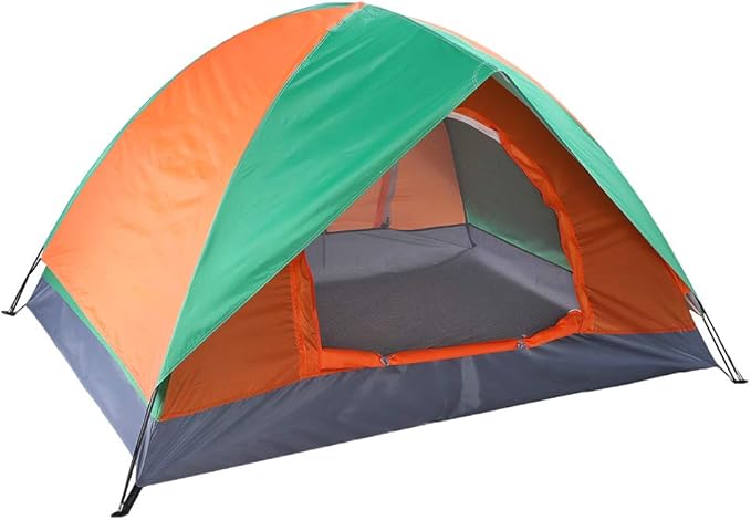 Ochine 1/2/4 Person Camping Tent Family Tents Pops Up Tent Waterproof Windproof Easy Setup Tent Lightweight Dome Tent for Outdoor Camp, Backpacking, Hiking, etc (Ship from USA)
