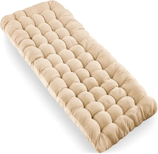 Zone Tech Camping Cot Mattress Pad Premium Quality Outdoor Comfortable Thicker Cotton Sleeping Cot Lightweight Waterproof Bottom Pad Mattress for Adult, Kid