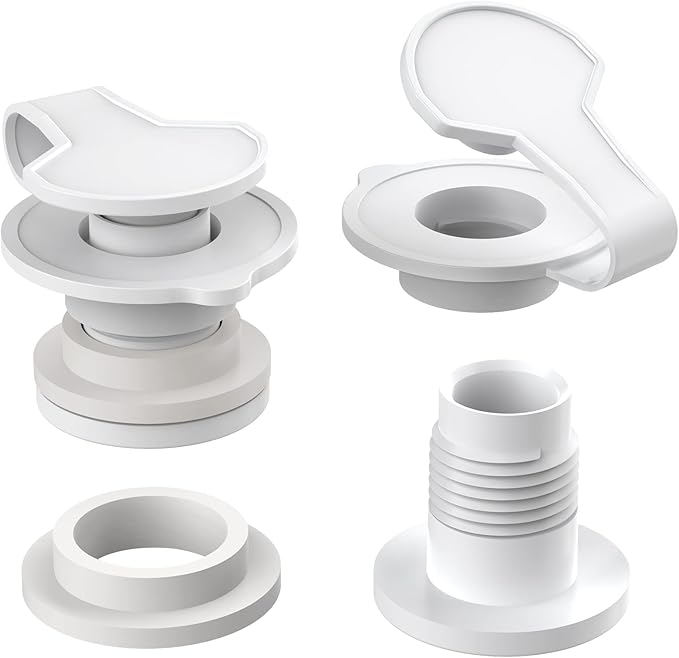 Pokin Cooler Standard Drain Plug Assembly Replacement for Coleman Standard Coolers -1" Shaft Length,Part Number:R5214D607G