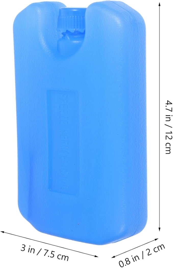 BESPORTBLE Air Conditioning Fan Ice Crystal Freezer Blocks Ice Blocks Case Reusable Ice Holder Freezer Ice
