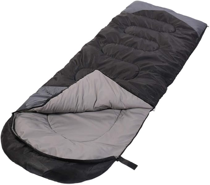 SWTMERRY Sleeping Bag 3 Seasons (Summer, Spring, Fall) Warm & Cool Weather - Lightweight,Waterproof Indoor & Outdoor Use for Kids, Teens & Adults for Hiking and Camping