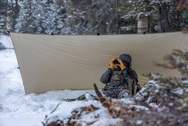 VIAM Outdoors | Switchback Ultralight Waterproof Tarp | 1.9oz | Tan