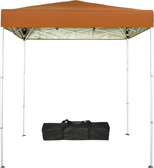 Sunnyglade 6x4 Ft Pop-Up Canopy Tent Outdoor Portable Instant Shelter Folding Canopy with Carry Bag