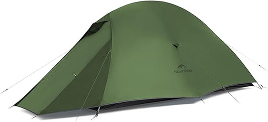 Naturehike Cloud up Pro Camping Tent, 1/2/3 Person Ultralight Tents, 3 Season Backpacking Tent, Waterproof for One Man, Self-Standing Easy Setup for Cycling, Outdoor Camp