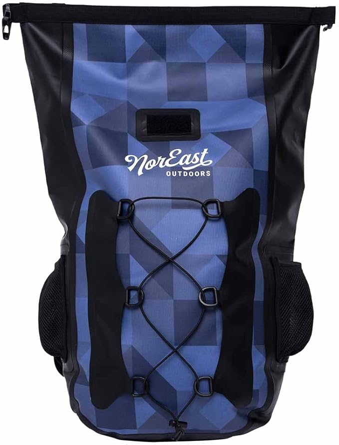 Waterproof Dry Bag Backpack and Shelter Pack, Secure Roll-Top, Adjustable Shoulder Straps, 600D PVC, 45L