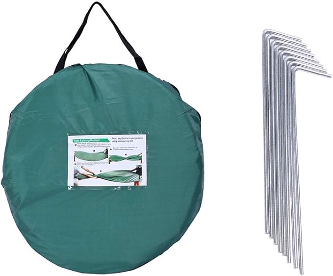 Pop Up Shower Changing Room Privacy Tent, Instant Portable Outdoor Shower Tent, Camp Toilet, Rain Shelter for Camping & Beach Lightweight & Sturdy, Easy Set Up, Foldable,with Carry Bag
