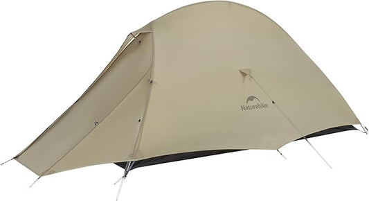 Naturehike Cloud Up 1 Person Tent, Lightweight Backpacking Tents for One Man, Waterproof Ultralight One Person Tent for Camping Hiking Backpacking