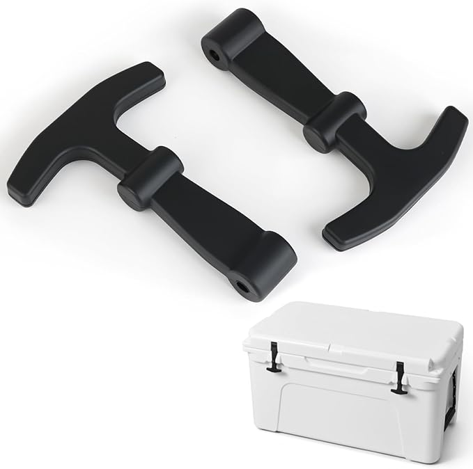 2 PCS Cooler Latch Replacement – Rubber Latches, Cooler Accessories Compatible with Yeti, RTIC Coolers, Easy to Open and Close, Good Flexibility, Reduced Vibration, Easy Locking and Unlocking
