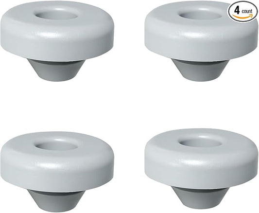 4pcs Non-Slip Rubber Rack Replacement Cooler Feet Cooler Rubber Feet Non Scratch Rubber Feet, Gray