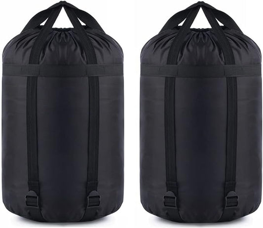 MOOCY Compression Stuff Sack, 12L/45L Sleeping Bag Cover Sack Sleeping Bags Storage Stuff Sack Organizer - Great Sleeping Bags Clothes Camping Hiking Backpacking
