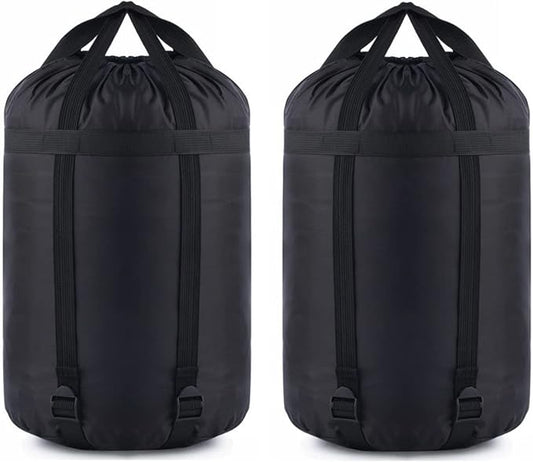MOOCY Compression Stuff Sack, 12L/45L Sleeping Bag Cover Sack Sleeping Bags Storage Stuff Sack Organizer - Great Sleeping Bags Clothes Camping Hiking Backpacking