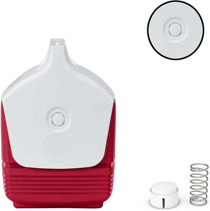 Button and Spring for Igloo Playmate Cooler,Fit Playmate Parts,Button and Spring kit