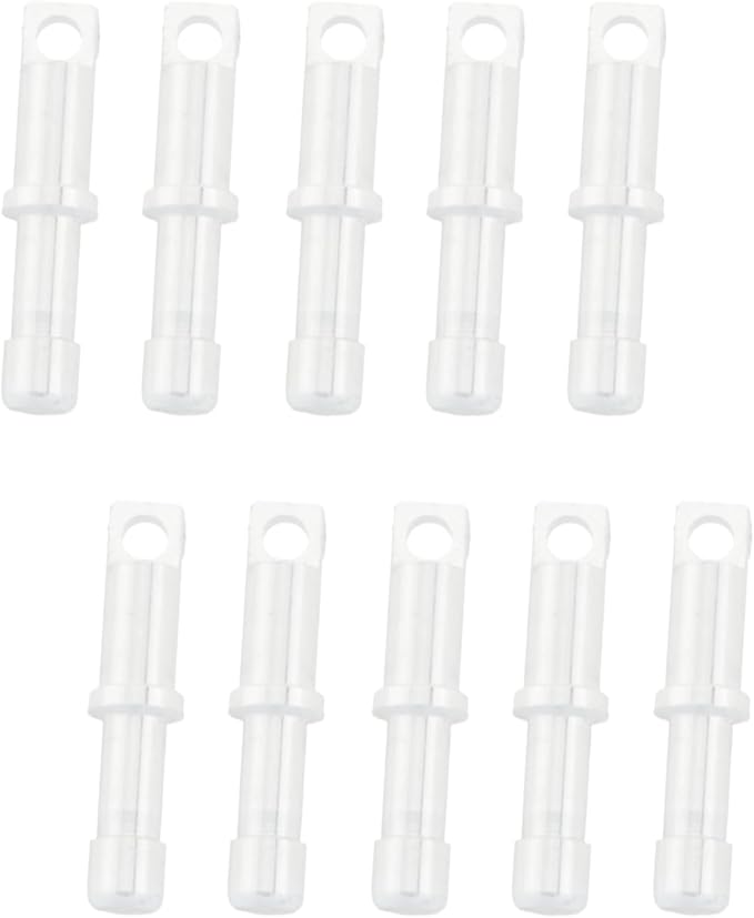 10PCS Tent Pole End Plugs Aluminium Alloy Grommets Outdoor Shelters Stakes Suitable for 8.5mm/0.33 inch Rod