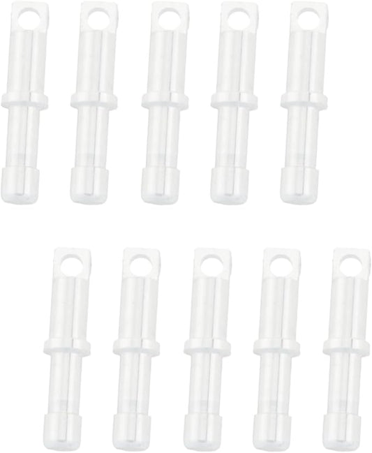 10PCS Tent Pole End Plugs Aluminium Alloy Grommets Outdoor Shelters Stakes Suitable for 8.5mm/0.33 inch Rod