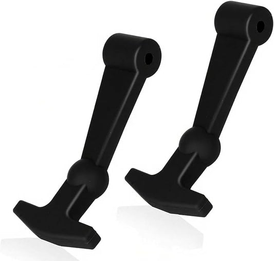 2 Pack Cooler Latches Replacement for Yeti, RTIC, Durable Replacement Latches Lid Parts Handle Replacement Compatible with Yeti RTIC Coolers (Black)