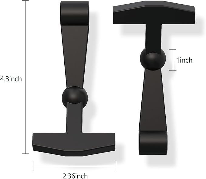 Replacement Lid Latches (2 Pack) Compatible with All Yeti,RTIC, Other Related Hard Coolers,Made of Premium Hard Durable Rubber, Easy to Install