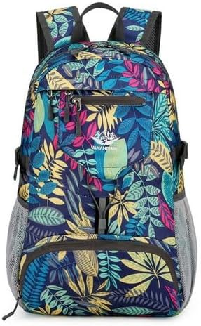 Large Camping Backpack,Lightweight Hiking Trekking For Men Women Large Capacity Outdoors Mountaineering Portable Travel Bag (leaf, Uniform size)